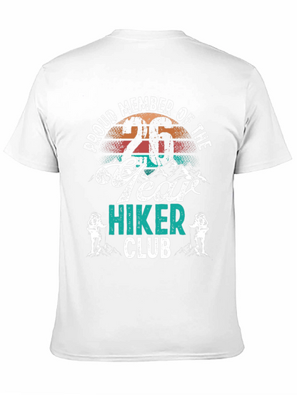 Proud Member 26 Year Hiker Club Graphic Tee