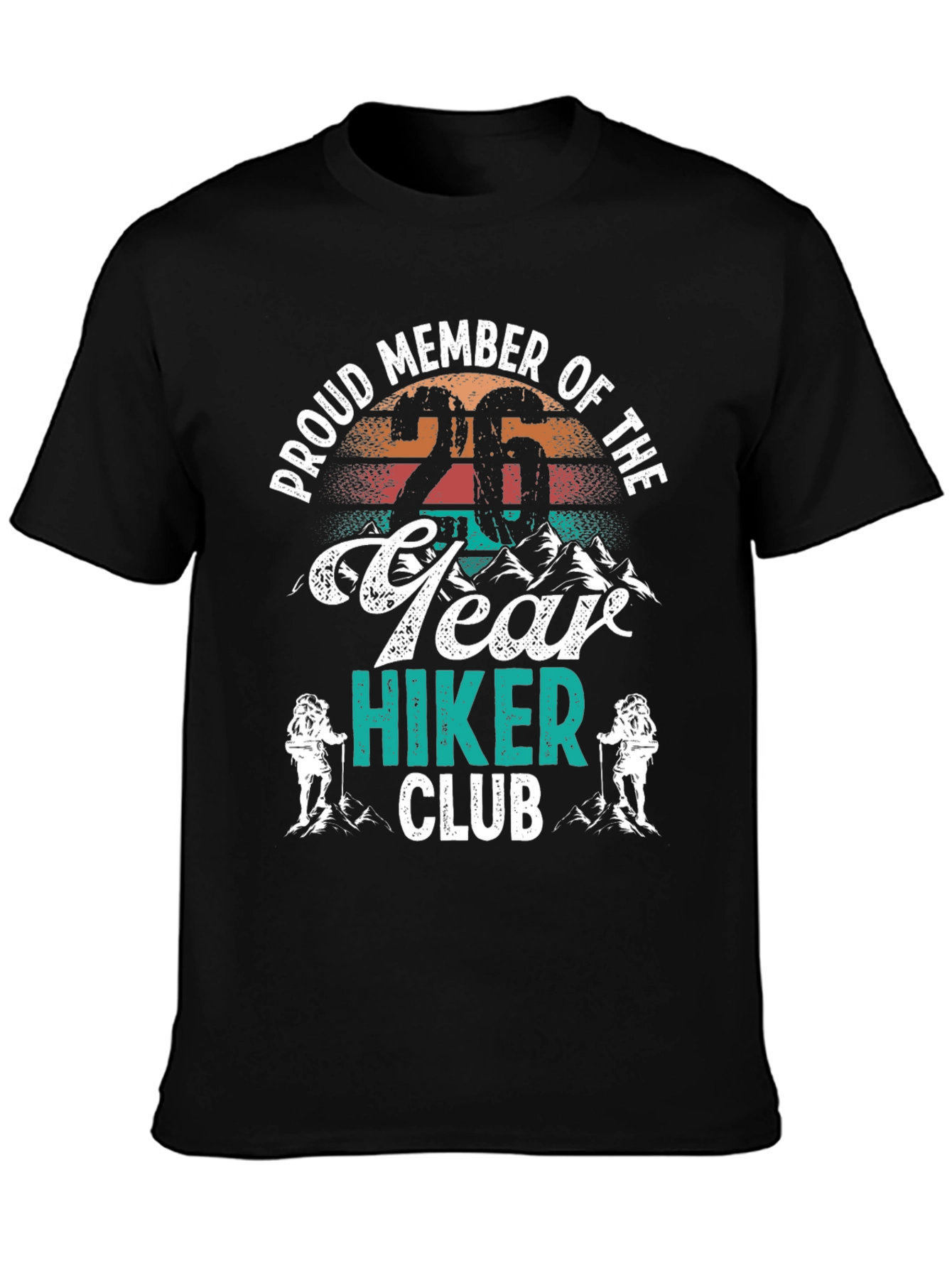 Proud Member 26 Year Hiker Club Graphic Tee