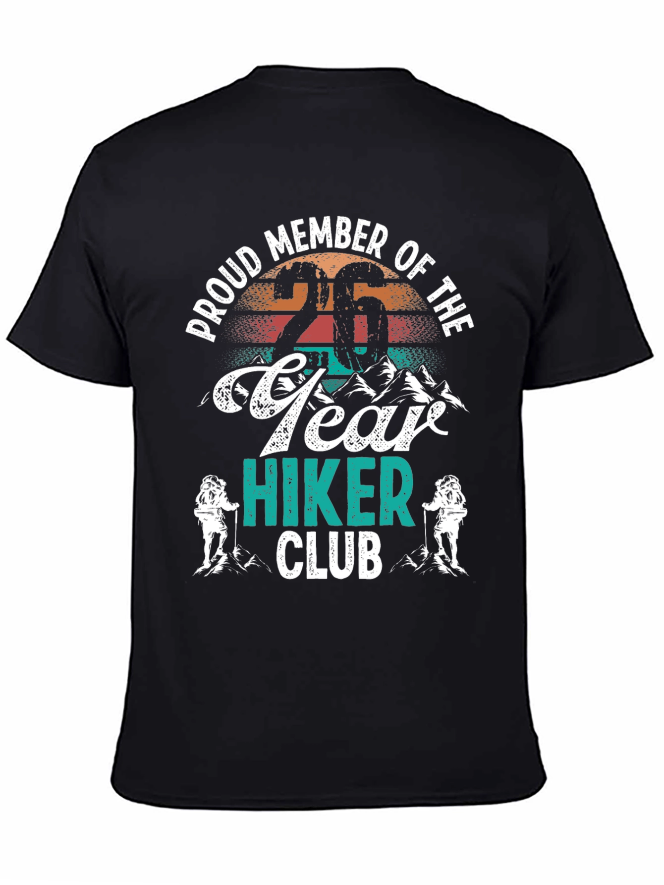 Proud Member 26 Year Hiker Club Graphic Tee