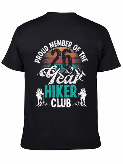 Proud Member 26 Year Hiker Club Graphic Tee