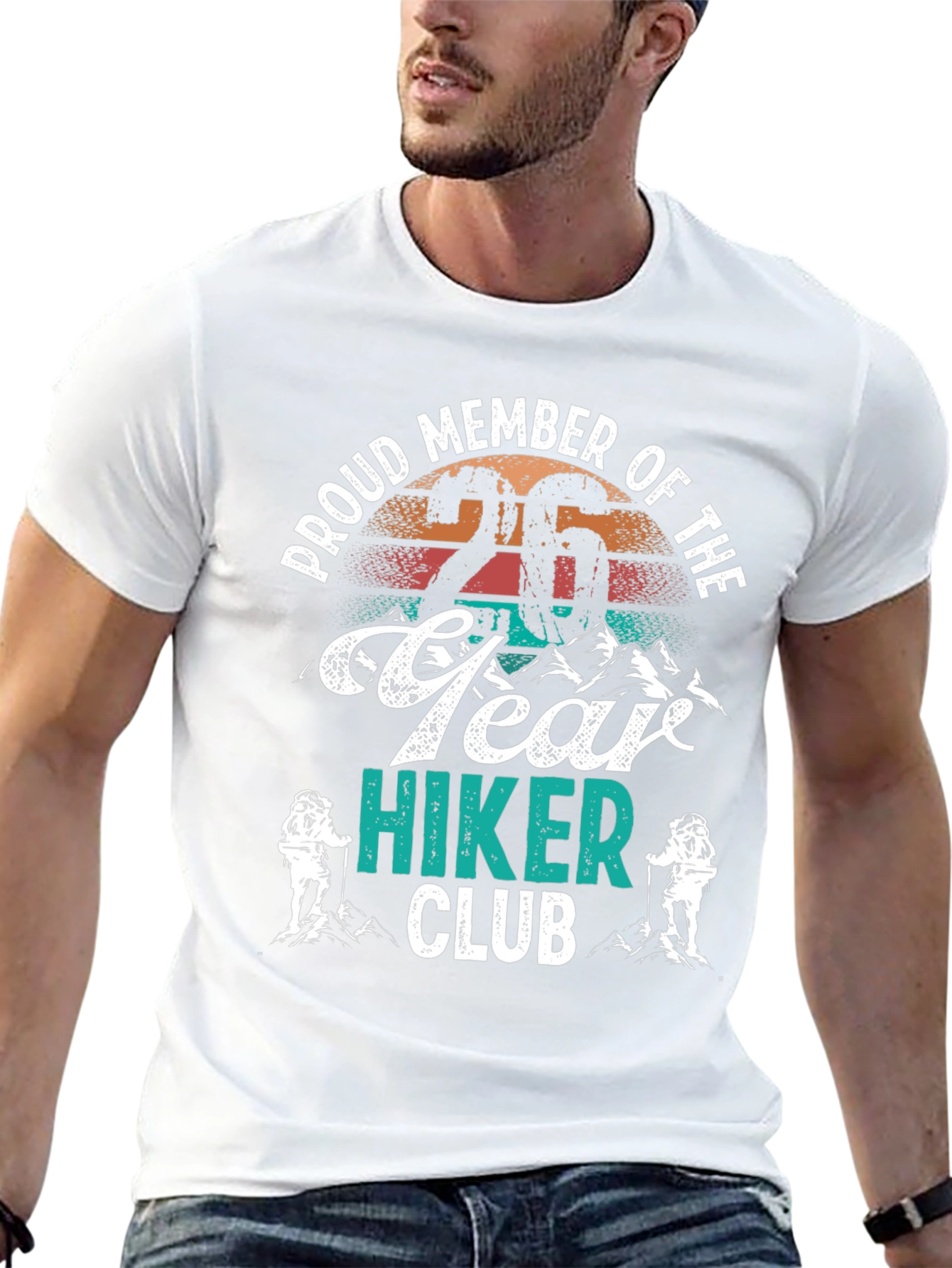Proud Member 26 Year Hiker Club Graphic Tee