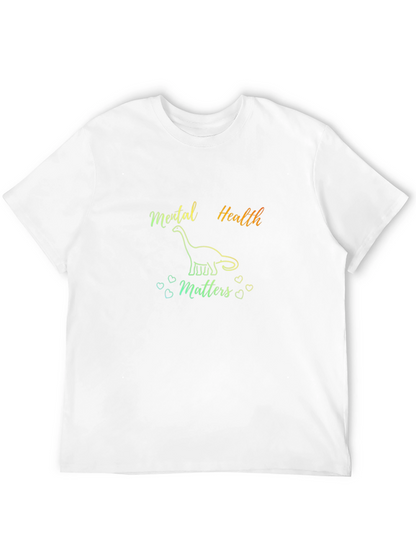 Mental Health Matters Dinosaur T-Shirt