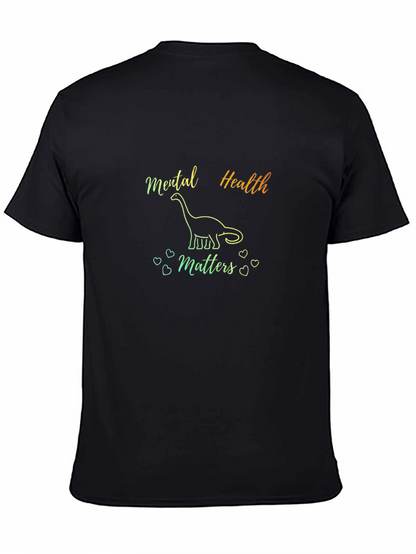 Mental Health Matters Dinosaur T-Shirt