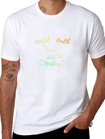 Mental Health Matters Dinosaur T-Shirt