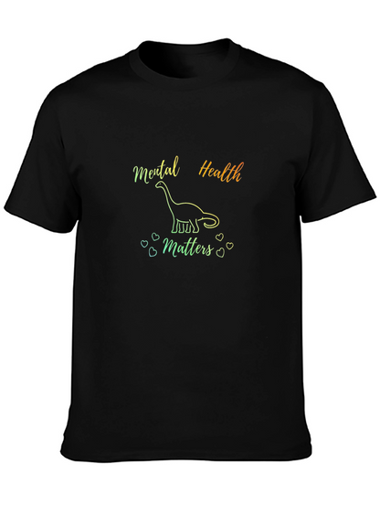 Mental Health Matters Dinosaur T-Shirt