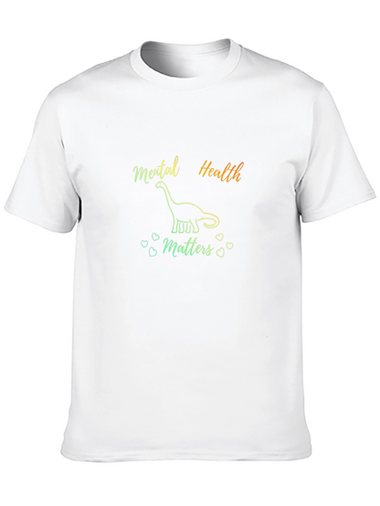 Mental Health Matters Dinosaur T-Shirt
