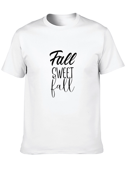 Fall Sweet Fall Black T-Shirt