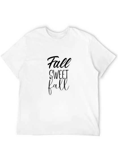 Fall Sweet Fall Black T-Shirt
