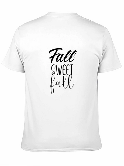 Fall Sweet Fall Black T-Shirt