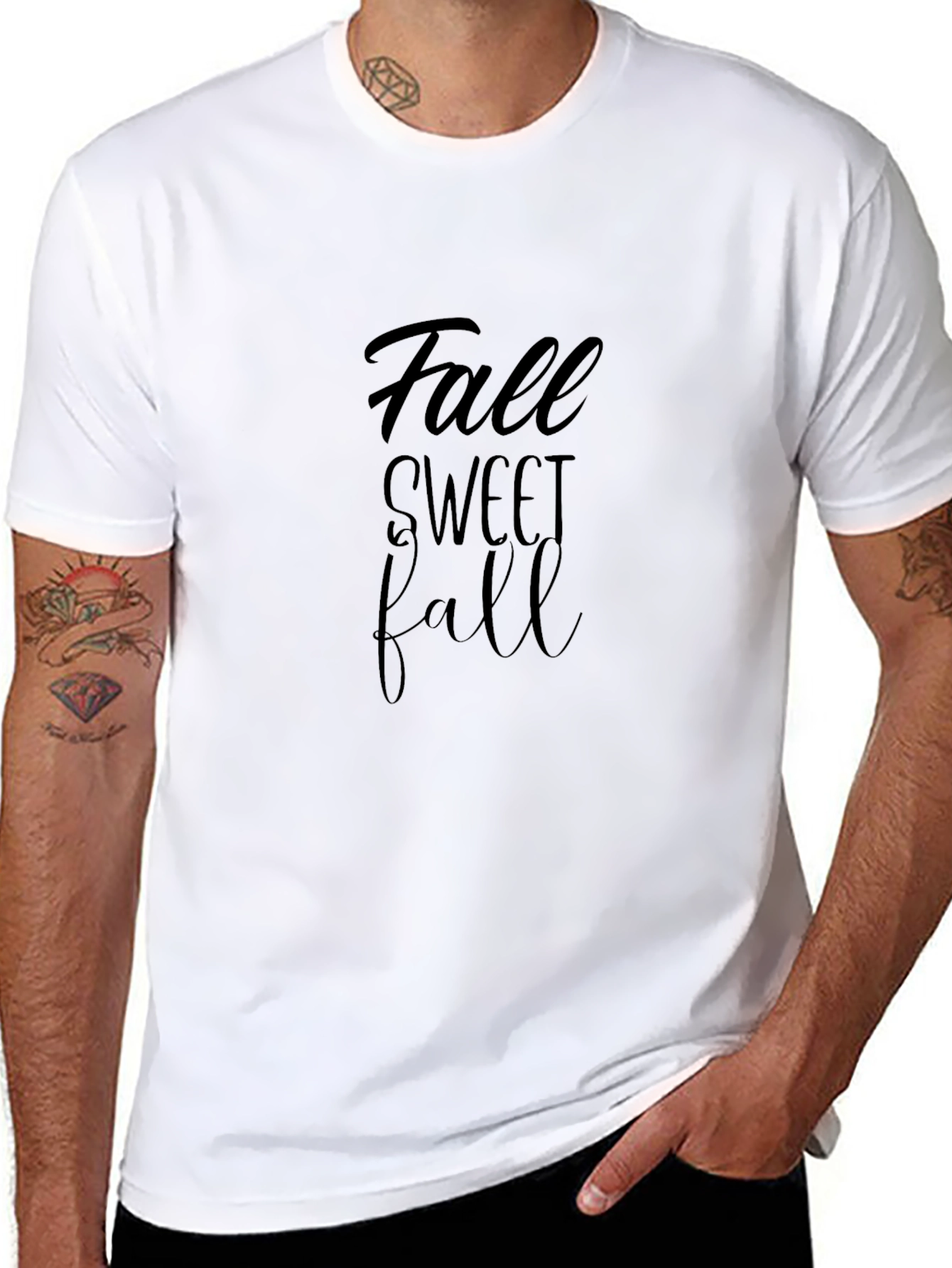 Fall Sweet Fall Black T-Shirt