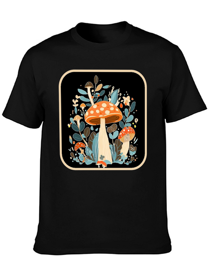 Mushroom Graphic Tee - Nature Inspired Style