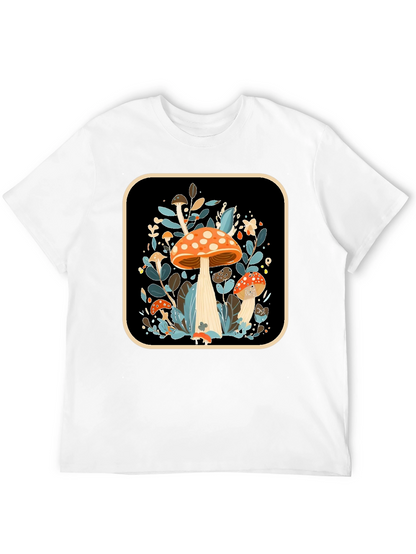 Mushroom Graphic Tee - Nature Inspired Style