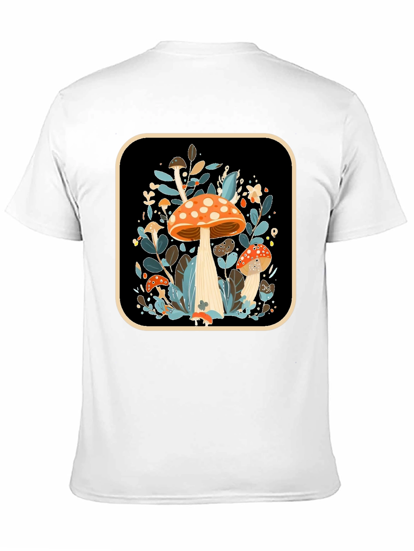 Mushroom Graphic Tee - Nature Inspired Style