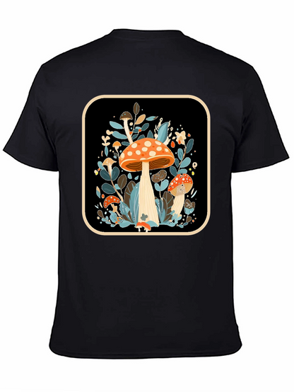 Mushroom Graphic Tee - Nature Inspired Style