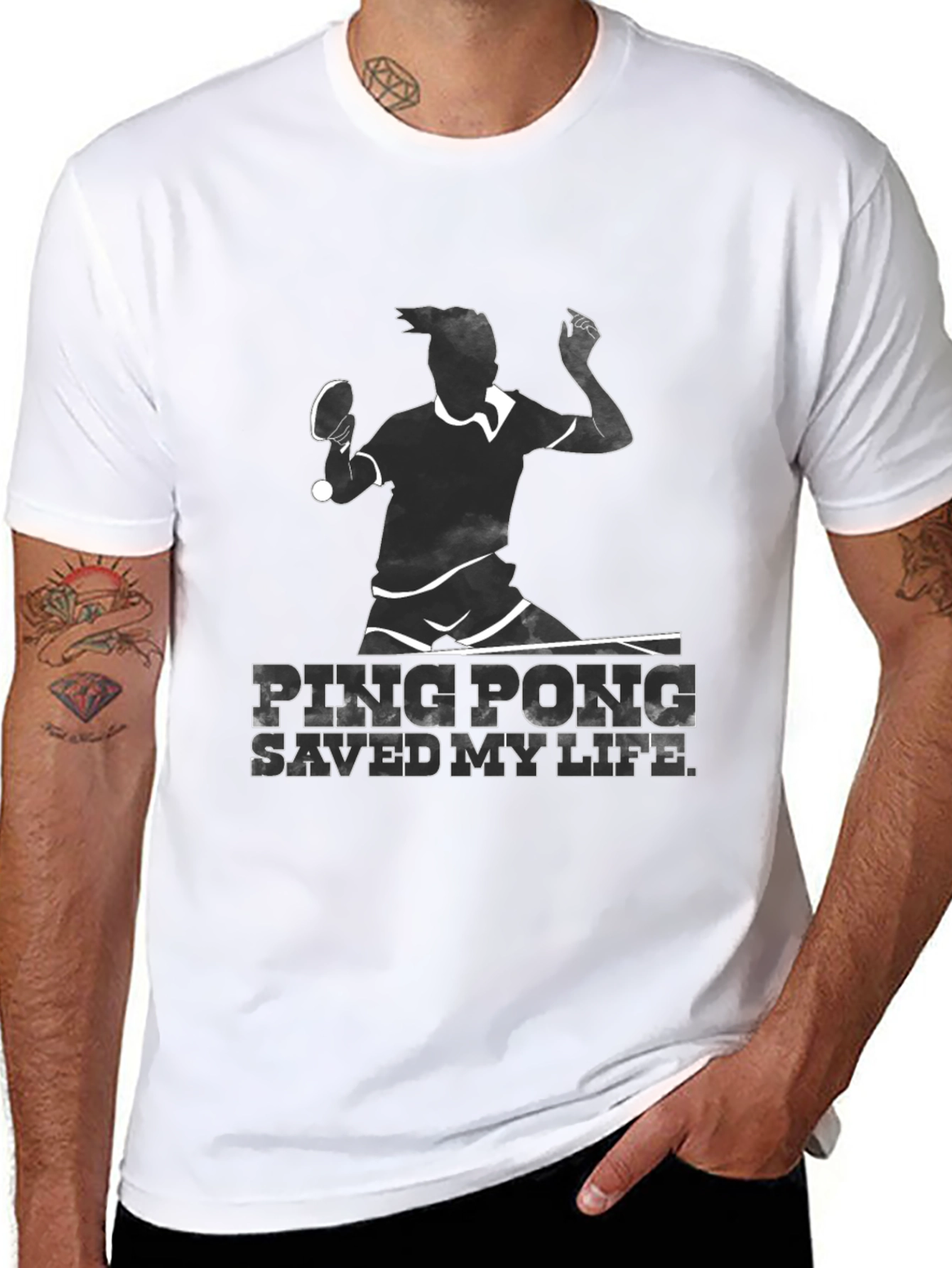 Ping Pong Saved My Life T-Shirt