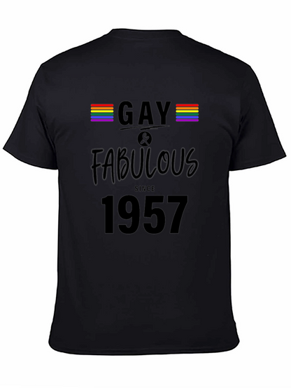 Gay & Fabulous Since 1957 Pride T-Shirt