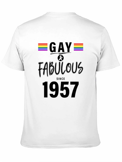 Gay & Fabulous Since 1957 Pride T-Shirt