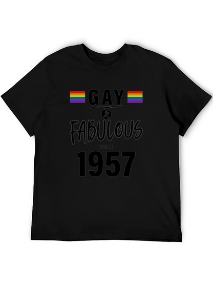 Gay & Fabulous Since 1957 Pride T-Shirt