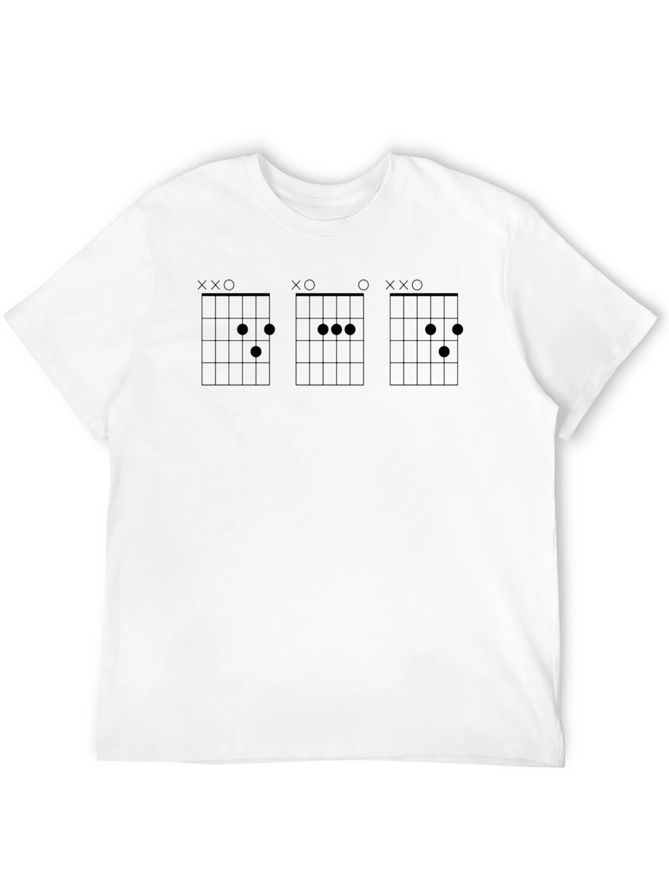 Guitar Chord Chart T-Shirt - Musicians Style