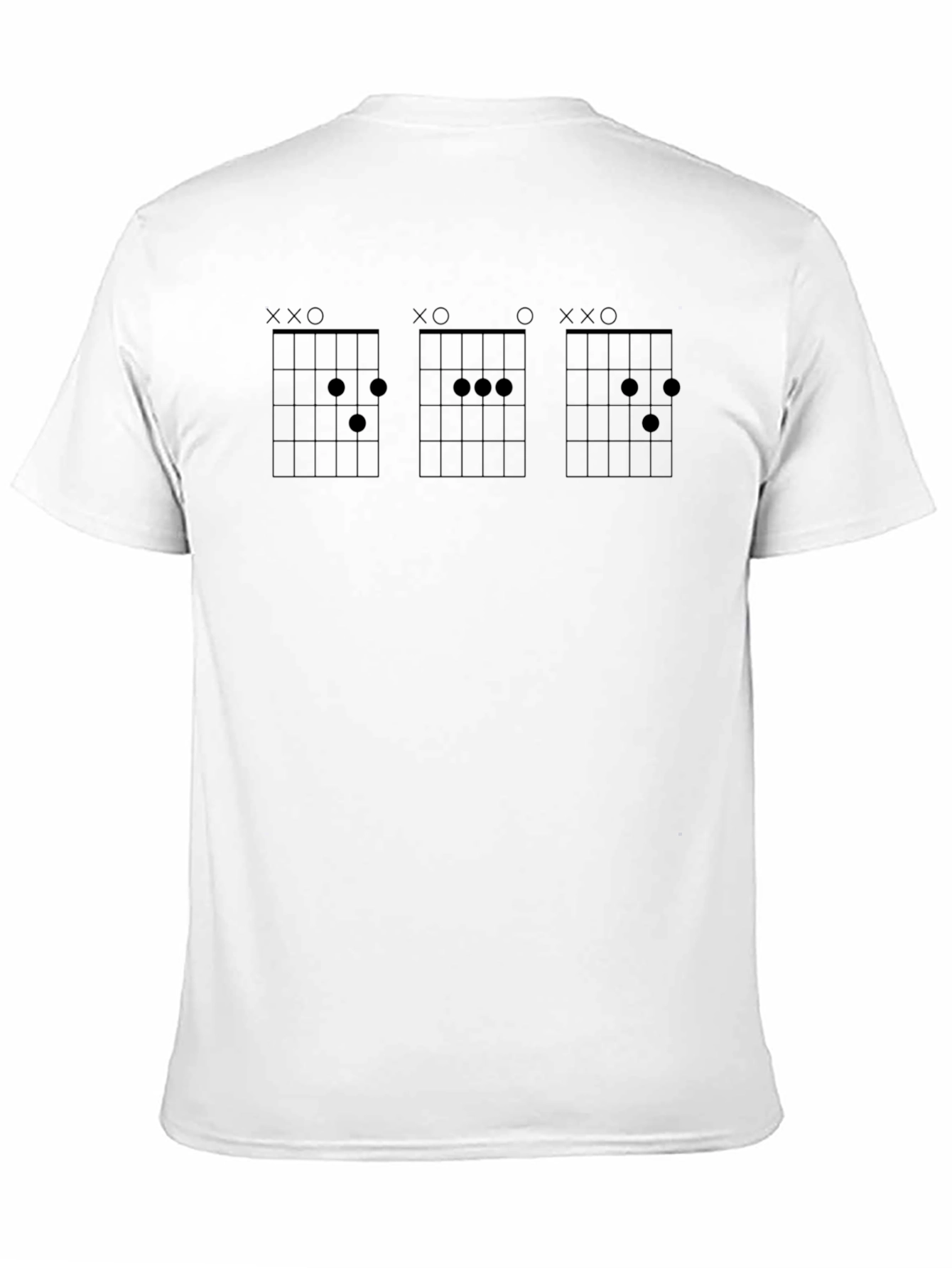 Guitar Chord Chart T-Shirt - Musicians Style