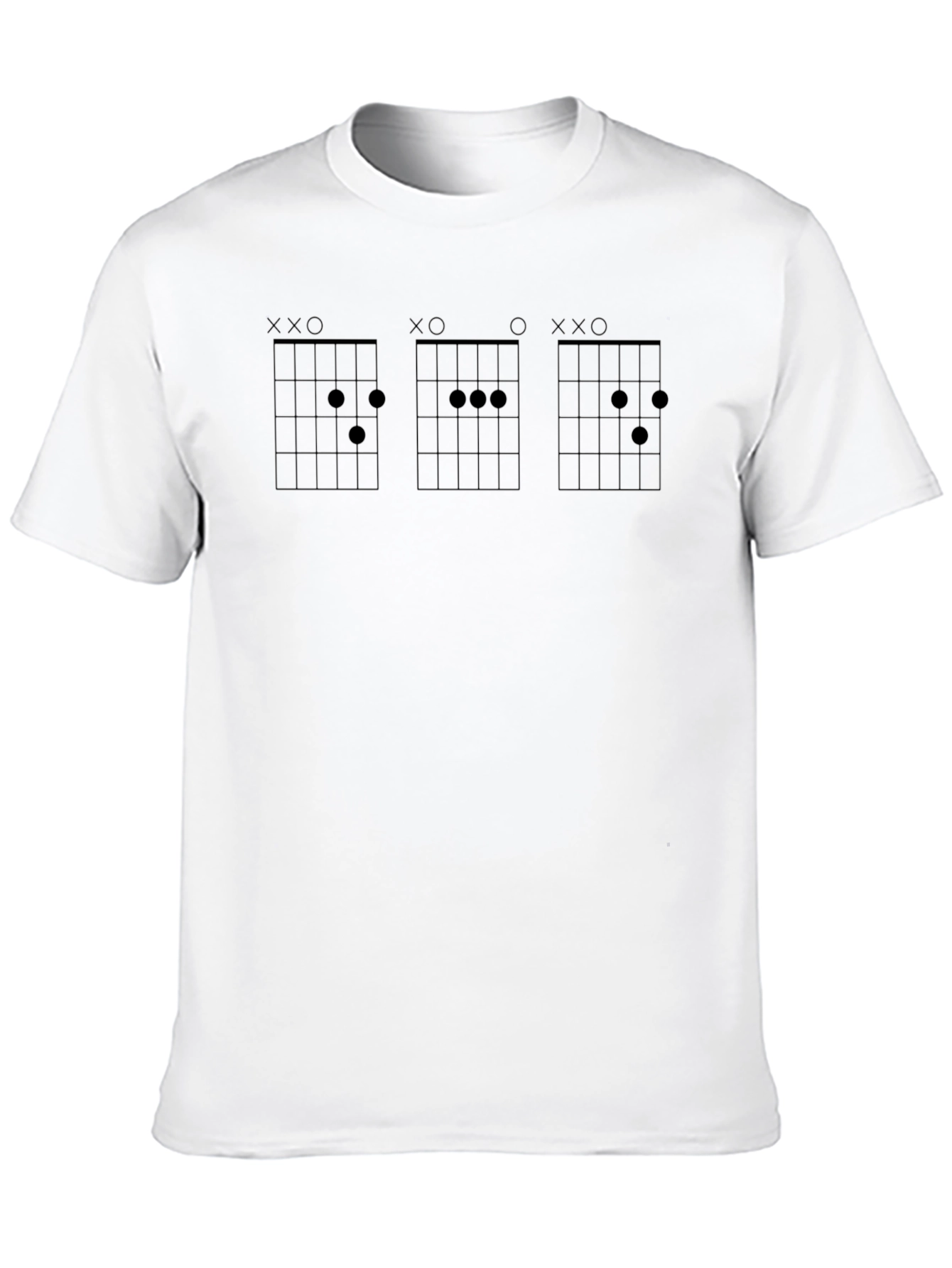 Guitar Chord Chart T-Shirt - Musicians Style