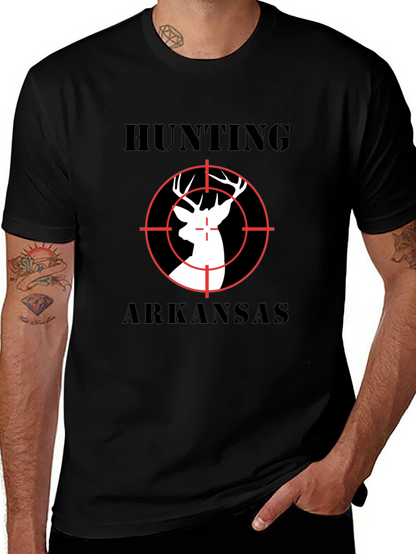 Hunting Arkansas Deer Target T-Shirt