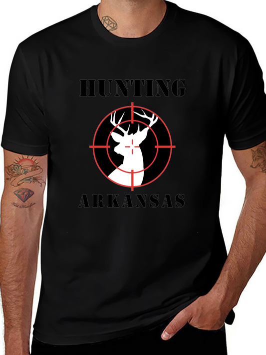 Hunting Arkansas Deer Target T-Shirt