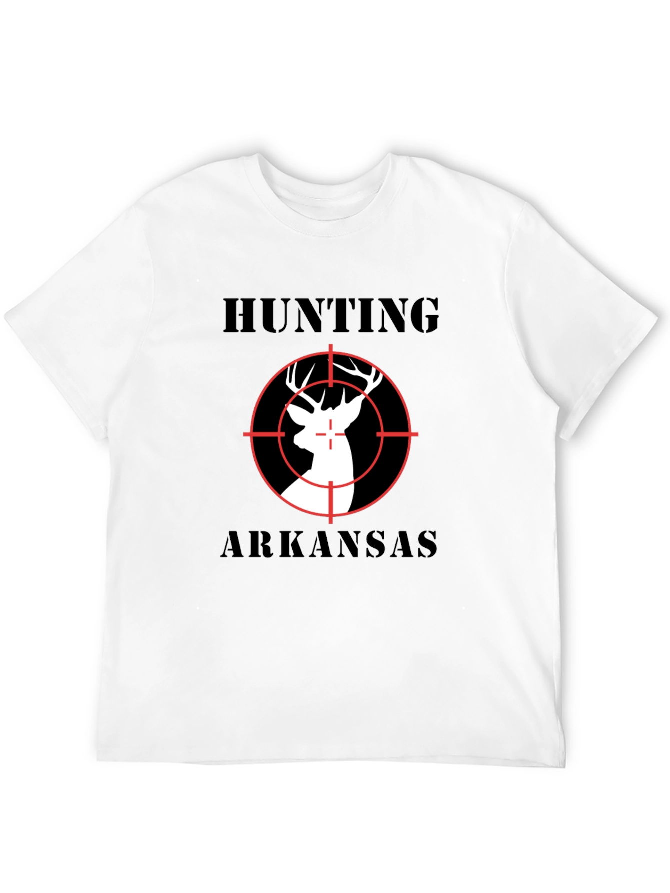 Hunting Arkansas Deer Target T-Shirt