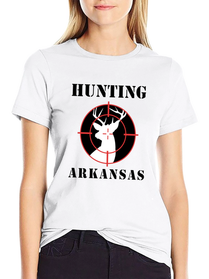 Hunting Arkansas Deer Target T-Shirt