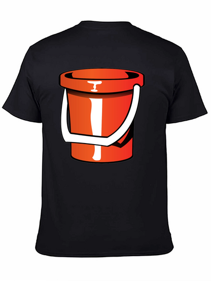 Bucket Graphic T-Shirt - Novelty Tee