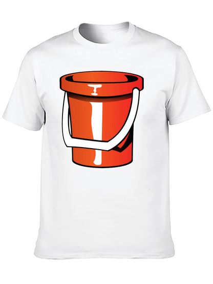 Bucket Graphic T-Shirt - Novelty Tee