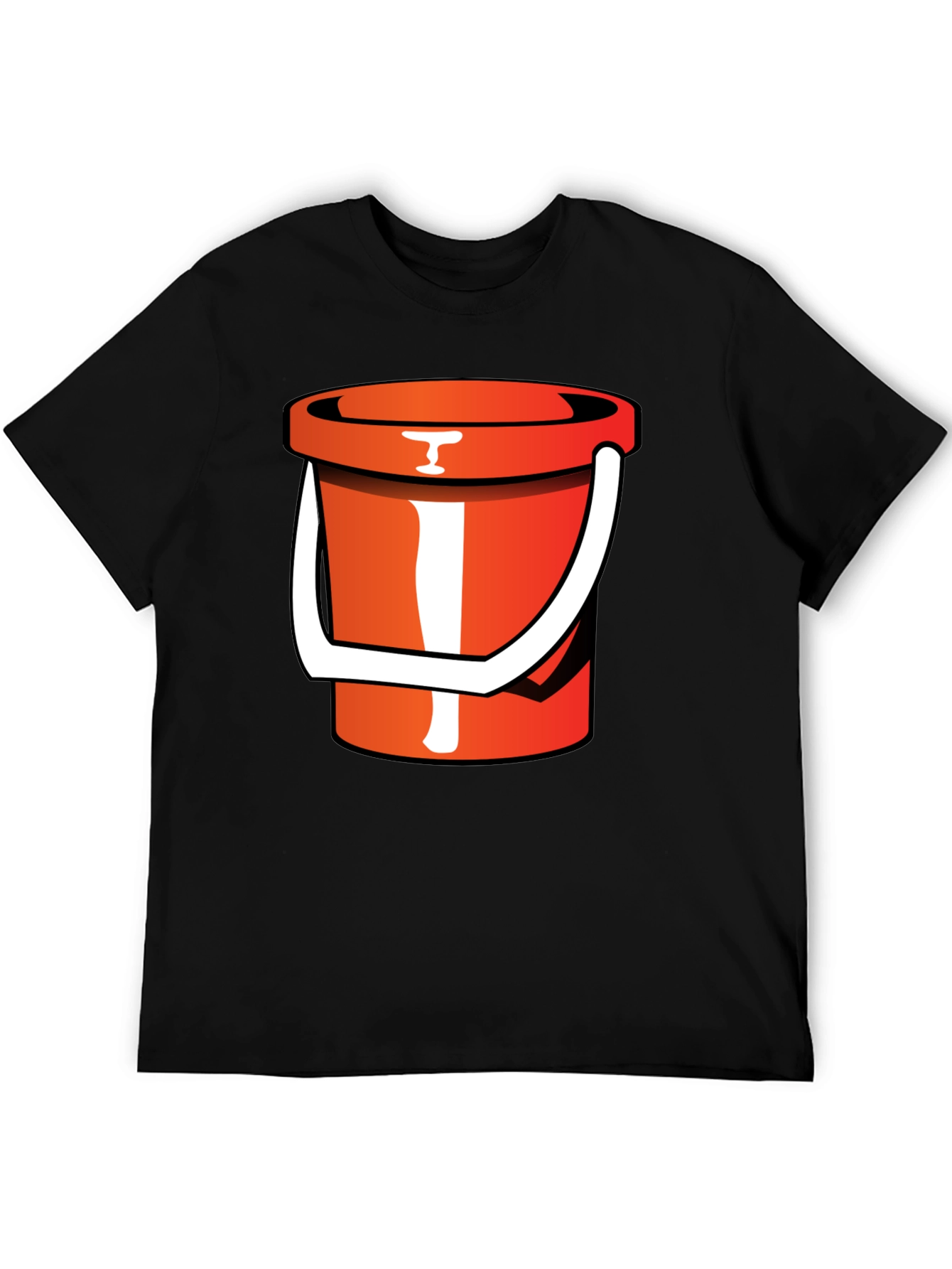 Bucket Graphic T-Shirt - Novelty Tee