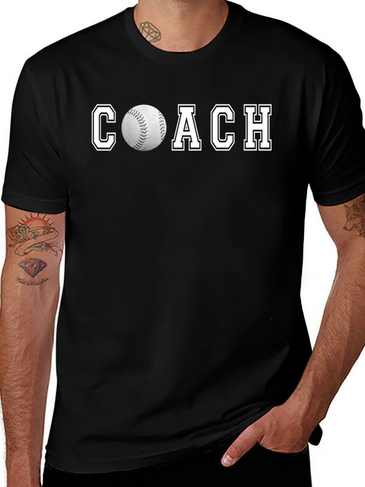 Baseball Coach T-Shirt - Classic Design