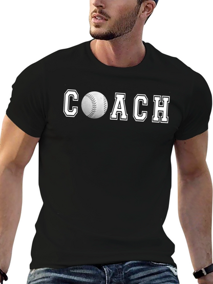 Baseball Coach T-Shirt - Classic Design