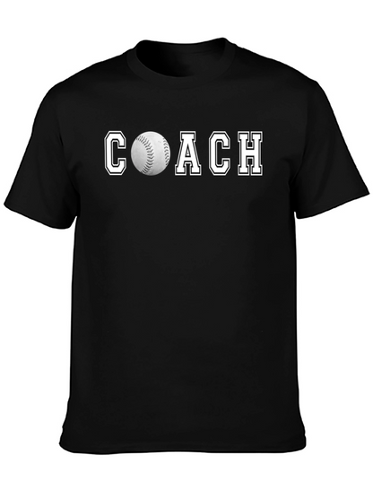 Baseball Coach T-Shirt - Classic Design