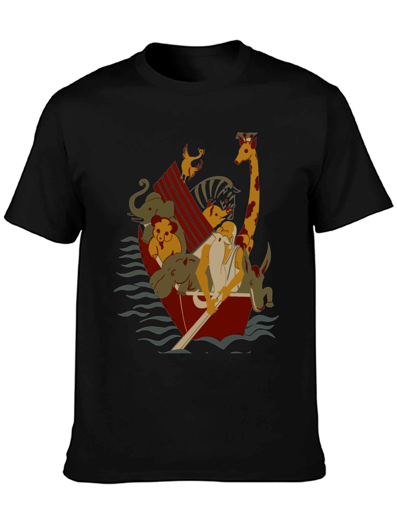 Noahs Ark Graphic T-Shirt - Animal Rescue Tee