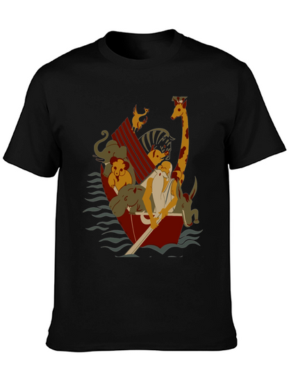 Noahs Ark Graphic T-Shirt - Animal Rescue Tee