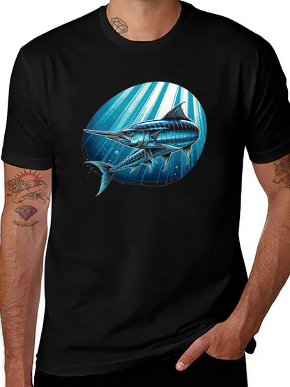 Blue Marlin Graphic Tee - Anglers Style