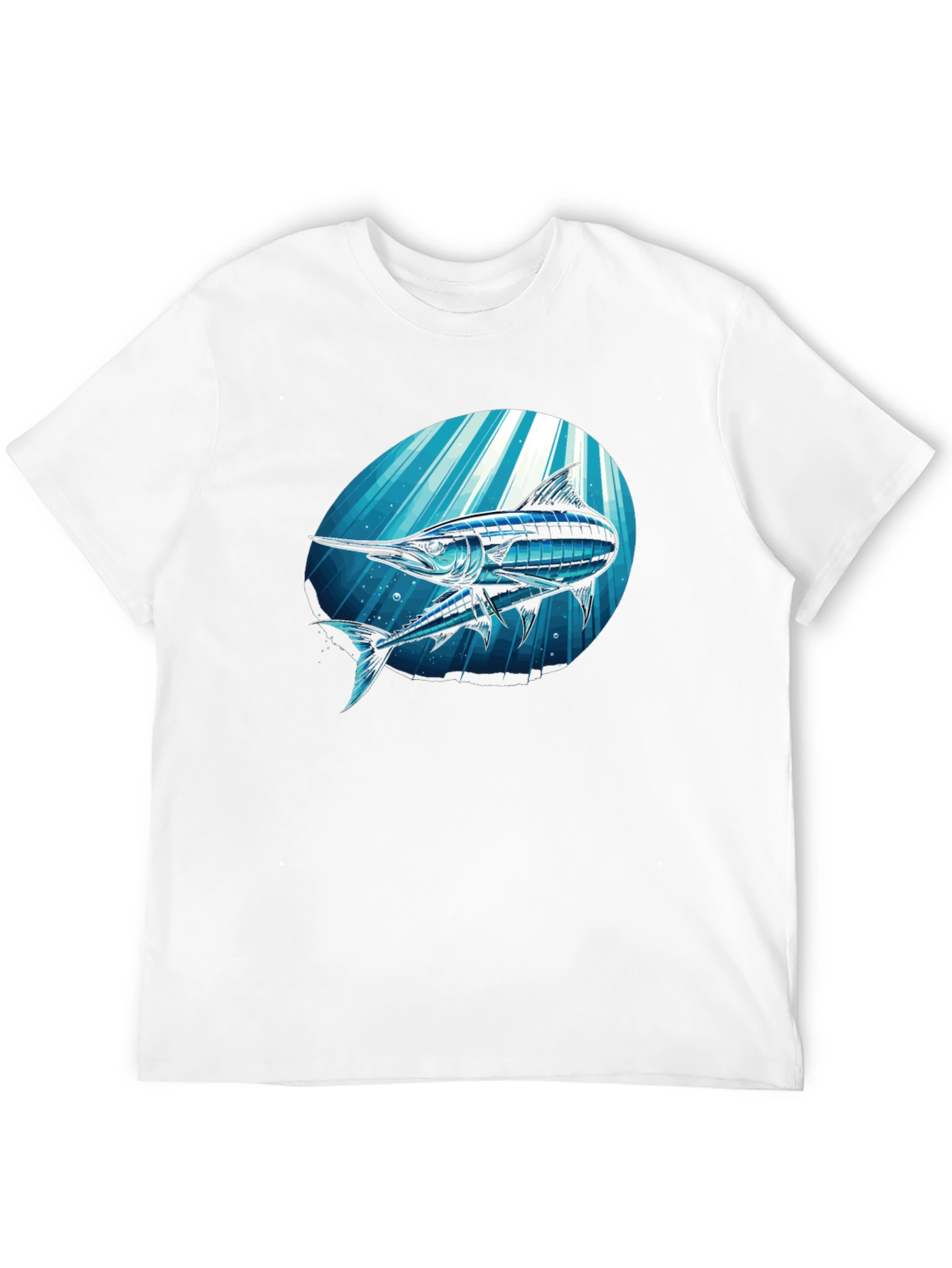 Blue Marlin Graphic Tee - Anglers Style