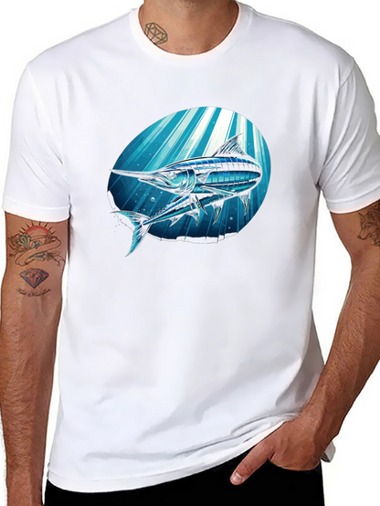 Blue Marlin Graphic Tee - Anglers Style