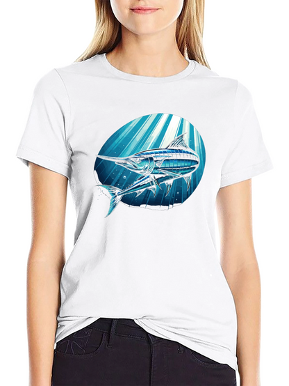 Blue Marlin Graphic Tee - Anglers Style