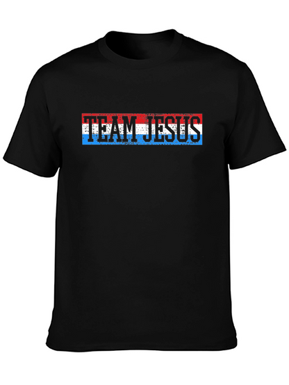 Team Jesus Graphic Tee - Religious Apparel