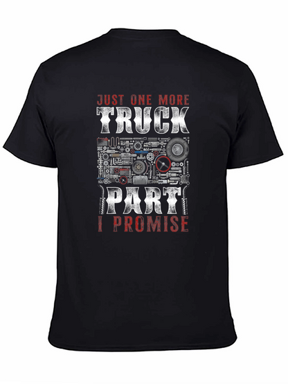 Truck Part Promise Black Graphic T-Shirt