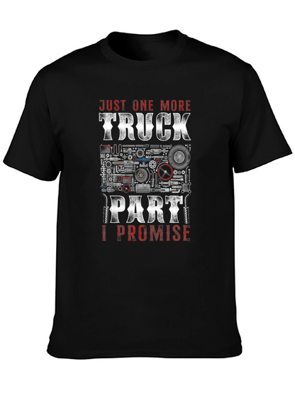 Truck Part Promise Black Graphic T-Shirt