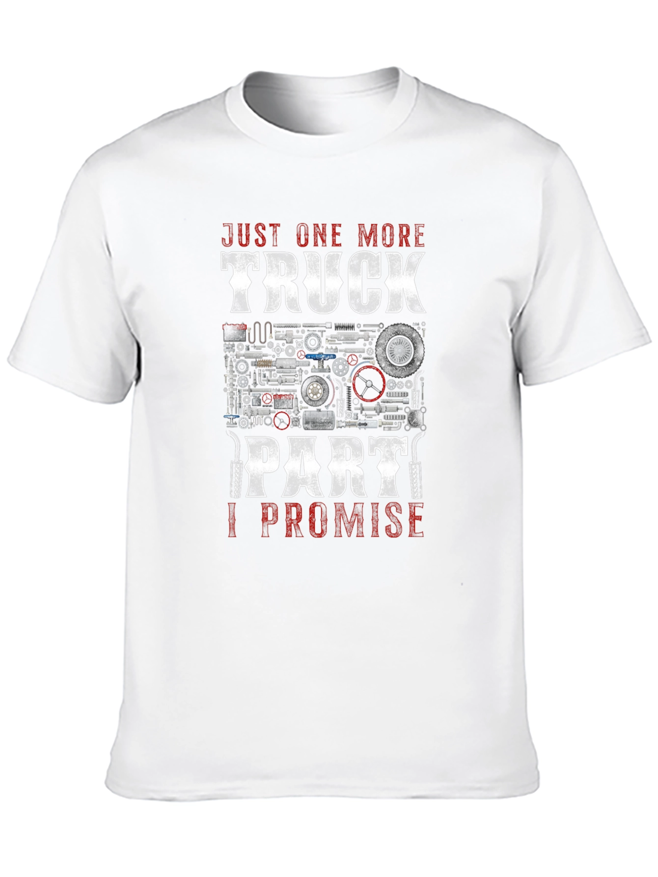 Truck Part Promise Black Graphic T-Shirt