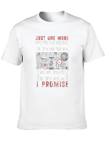 Truck Part Promise Black Graphic T-Shirt