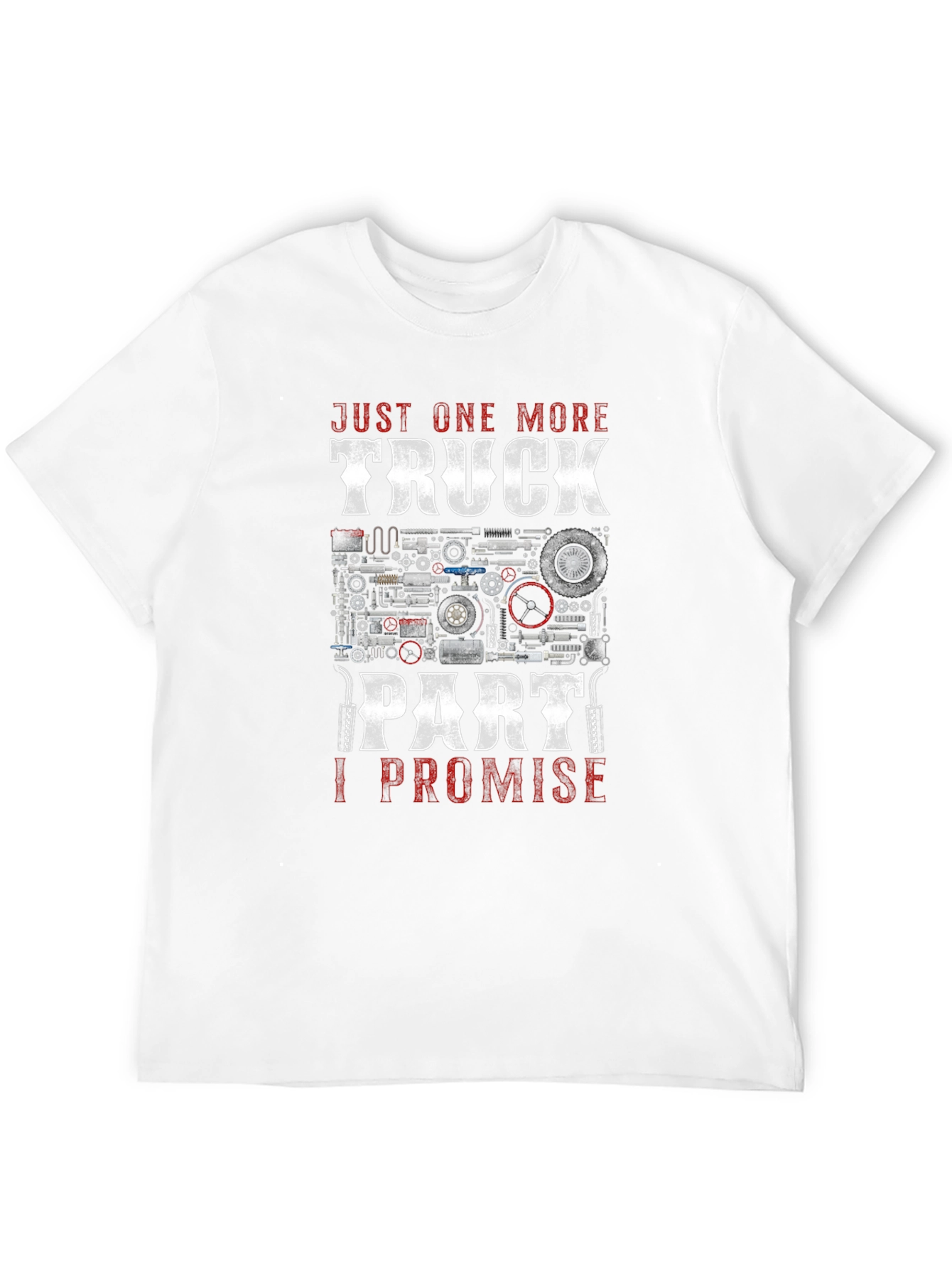 Truck Part Promise Black Graphic T-Shirt
