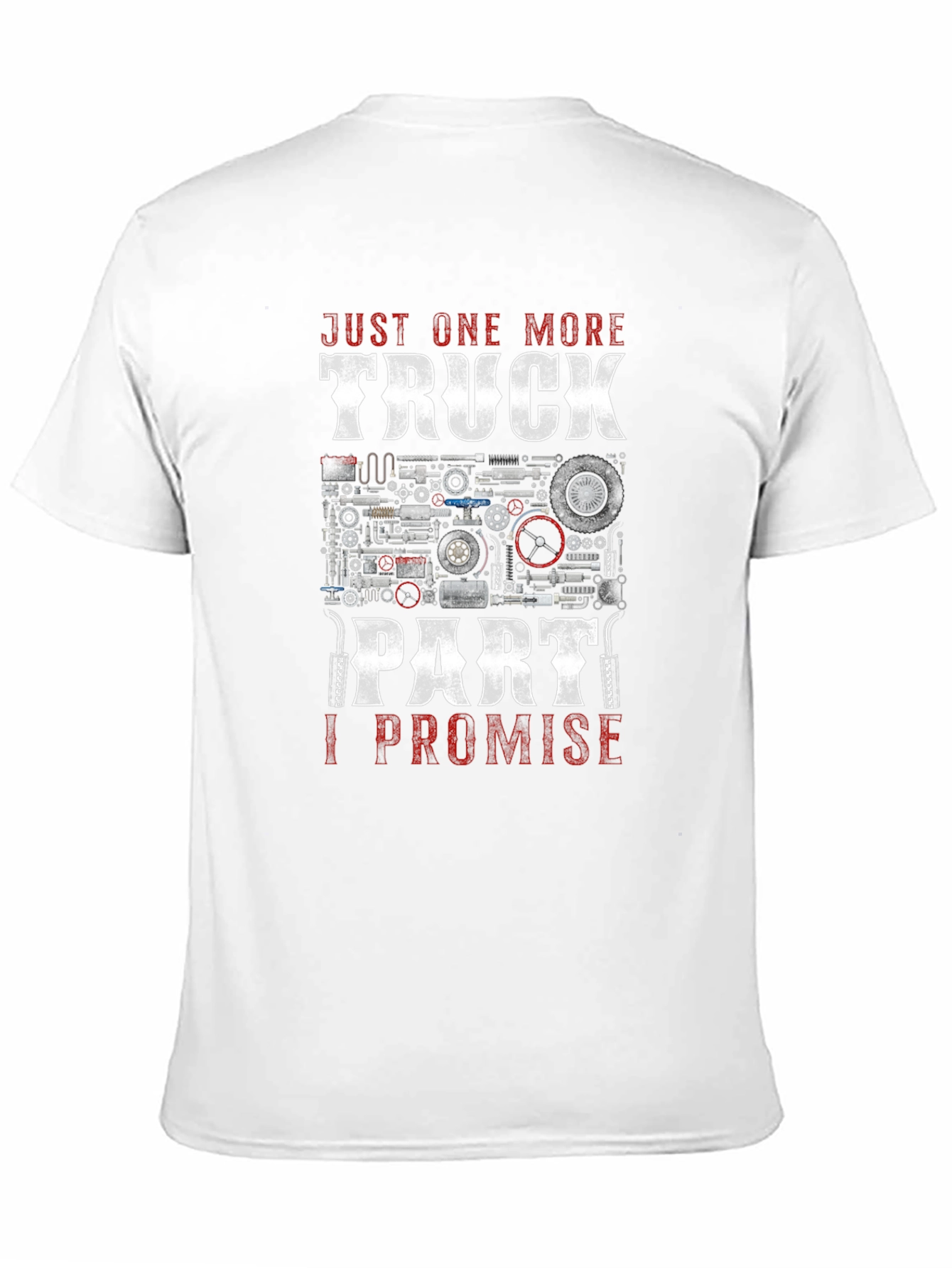 Truck Part Promise Black Graphic T-Shirt