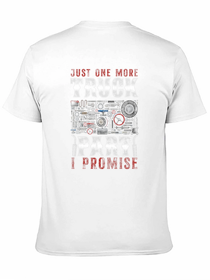 Truck Part Promise Black Graphic T-Shirt
