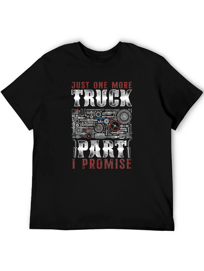 Truck Part Promise Black Graphic T-Shirt